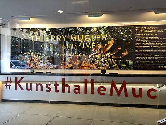 Ausstellung Thierry Mugler - Couturissime in der Kunsthalle München vom 25.05.-30.08.2020 (©Foto: Martin Schmitz)